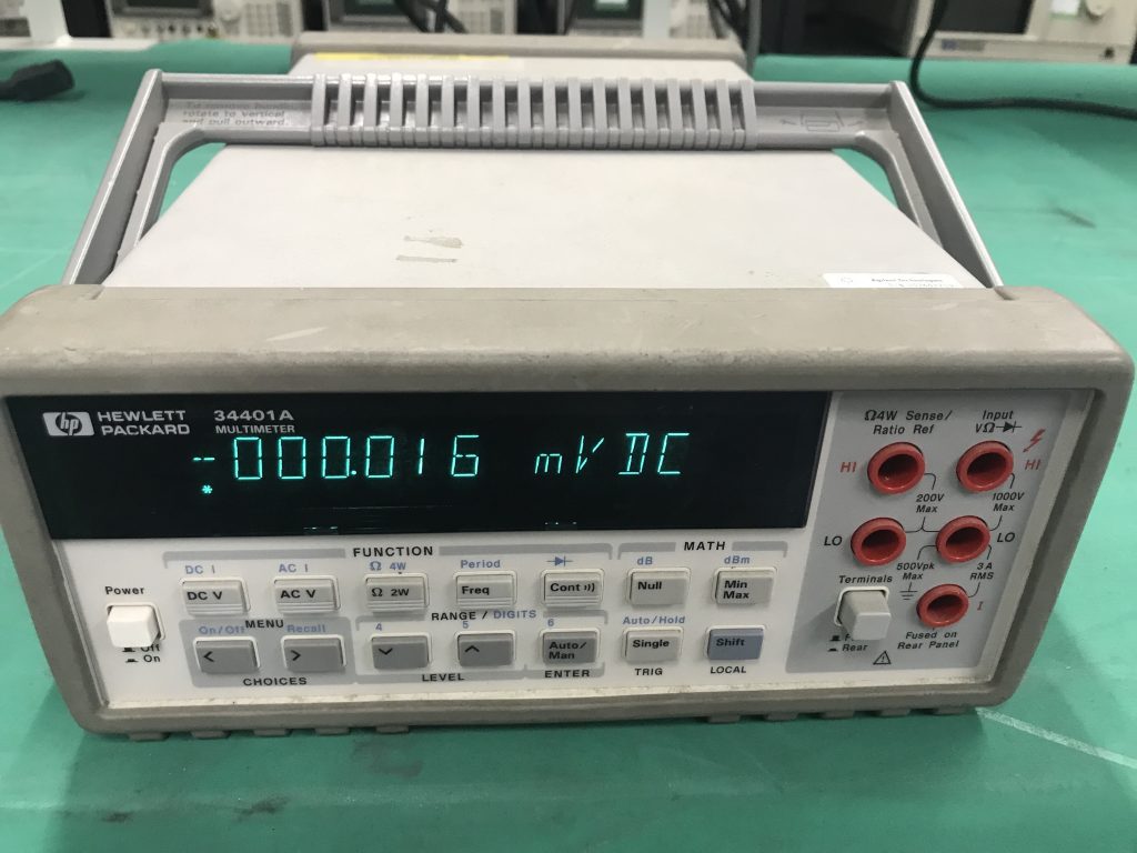 HP 34401A Digital Multimeter, 6½ Digit 株式会社エイチェム